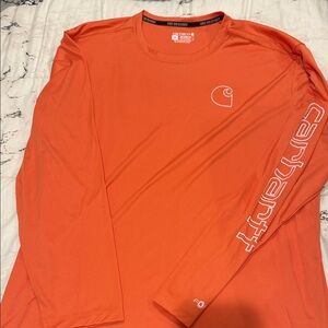 Carhartt Men’s Long-Sleeve Performance Shirt — Hi-Vis work shirt XXL